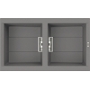 Zlewozmywak Elleci SMART 450 KERATEK K97 LIGHT GREY LKI45097SMT